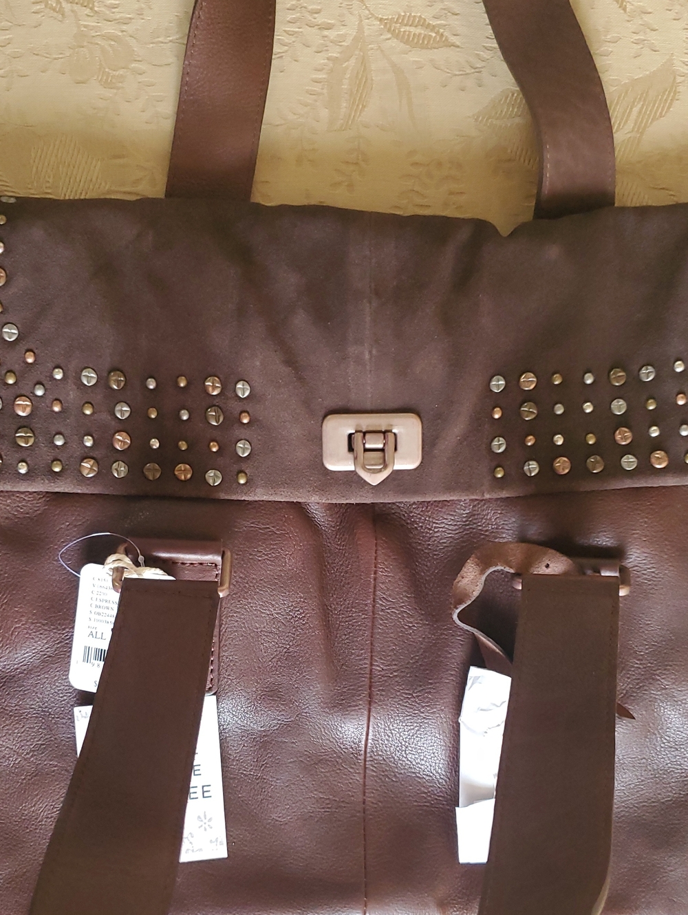Free People We The Free Shay Stud Tote - Picture 12 of 16